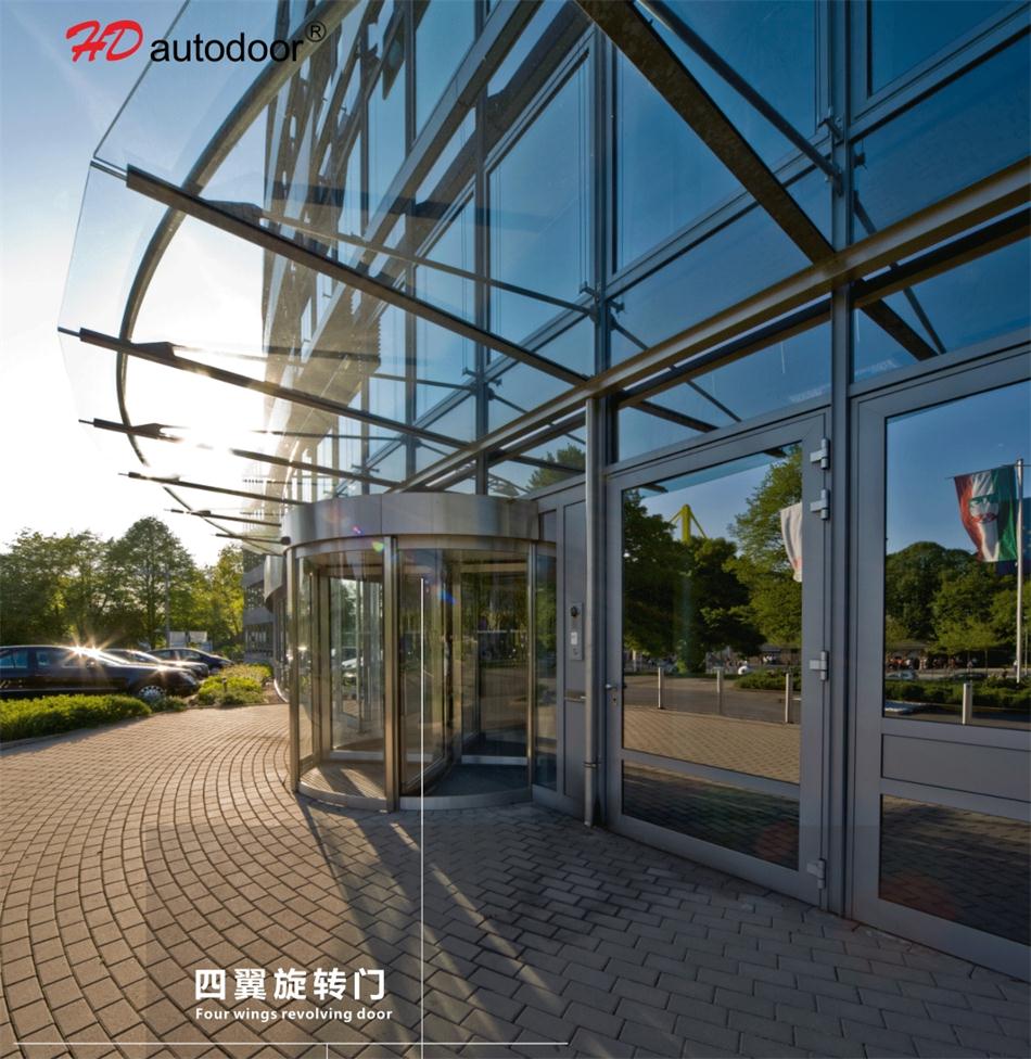 兩翼、三翼、四翼旋轉(zhuǎn)門：青島恒達(dá)自動門(圖5)