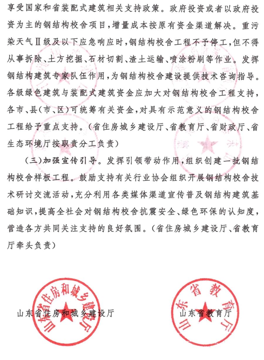 鋼結構校舍建設 政策扶持知多少！(圖5)