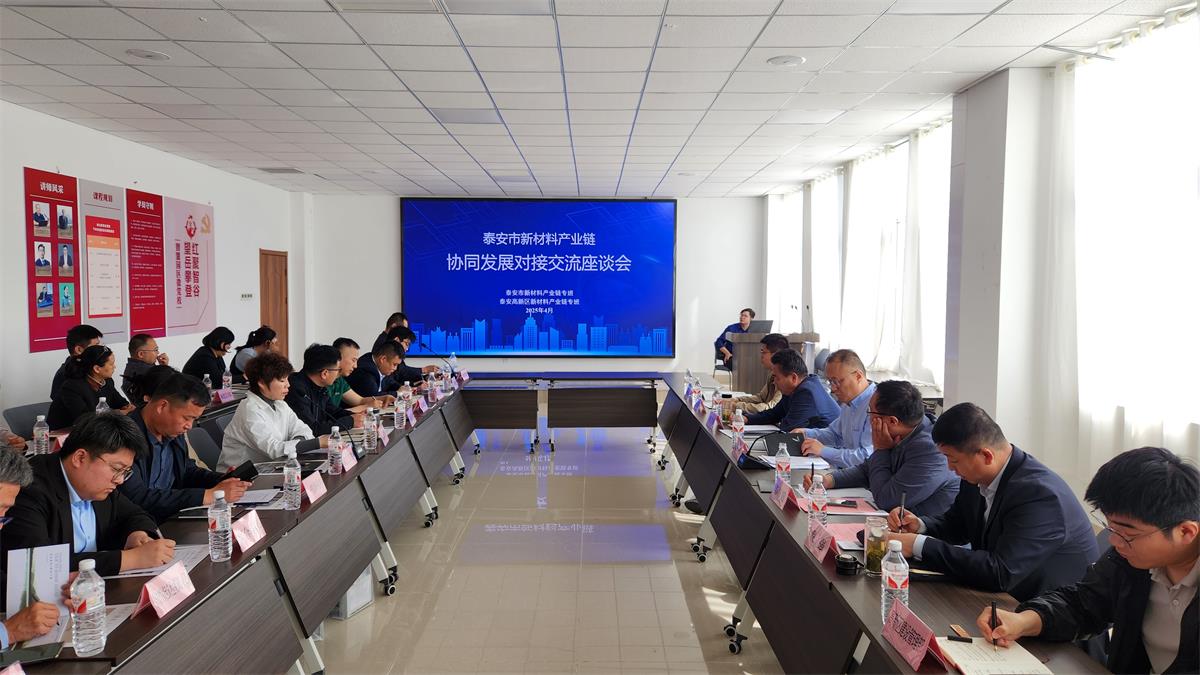 泰安:新材料產品對接交流座談會成功舉辦(圖2) 2-2504301553311E.jpg